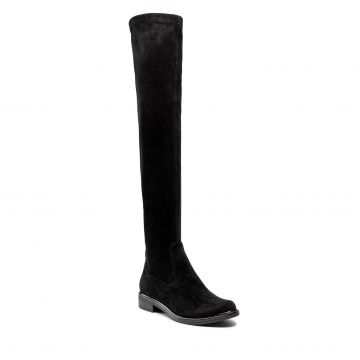 Cizme lungi muschetar CAPRICE - 9-25510-27 Black Strech 044