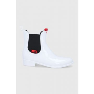 Love Moschino Cizme femei, culoarea alb Love Moschino Cizme femei, culoarea alb