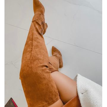 Cizme dama Vister Camel