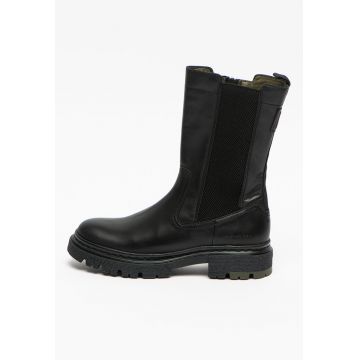Cizme mid-calf de piele Kafey
