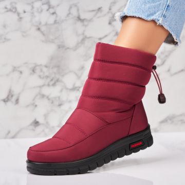 Cizme Dama Imblanite Bordo din Fas Yzabelle Cizme Dama Imblanite Bordo din Fas Yzabelle
