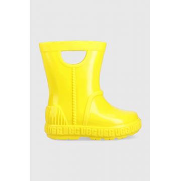 UGG cizme copii Drizlita culoarea galben