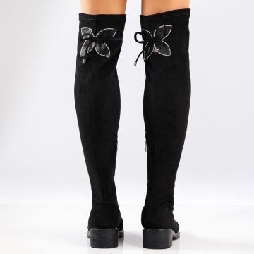 Cizme Lungi Dama Bella Negre #13226