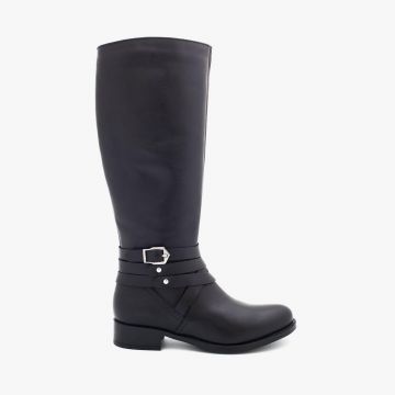Cizme dama din piele naturala - 471 negru
