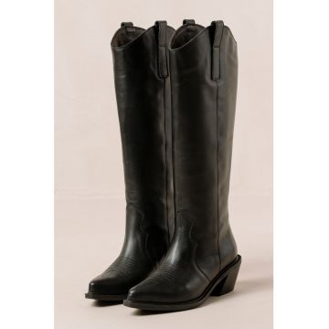 Cizme cowboy de piele Mount