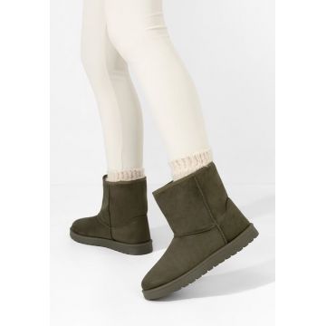 Cizme tip ugg verzi Chica