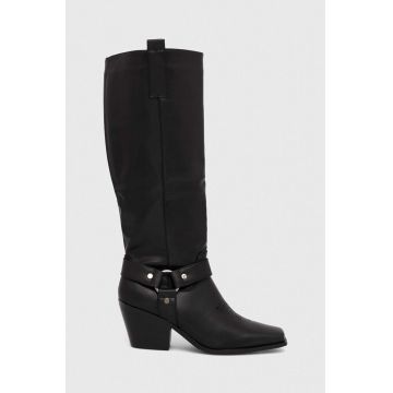 Answear Lab cizme X limited collection NO SHAME femei, culoarea negru, cu toc drept