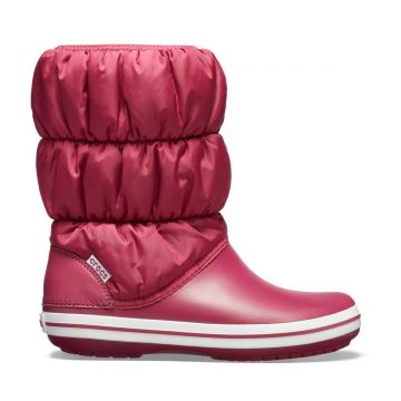 Cizme Crocs Winter Puff Boot Rosu - Pomegranate