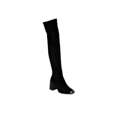 Cizme GRYXX negre, 30006, din piele intoarsa