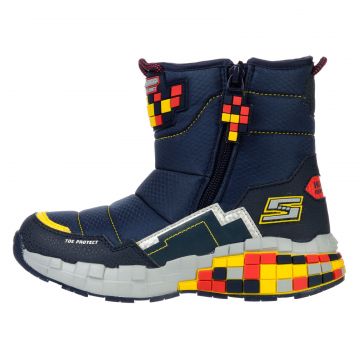 Cizme SKECHERS pentru copii MEGA-CRAFT - CUBOFORCE - 402198LNVRD