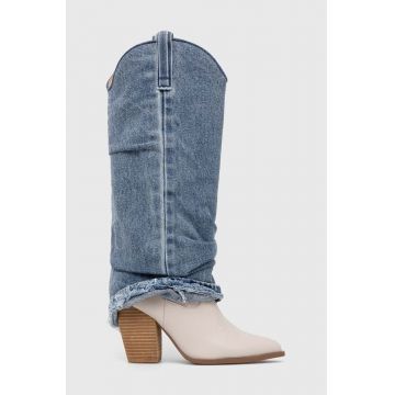 Steve Madden cizme Lassy femei, cu toc drept, SM11002714