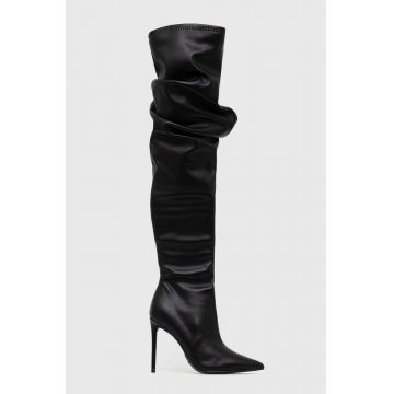 Steve Madden cizme Vanguard femei, culoarea negru, cu toc cui, SM11002589