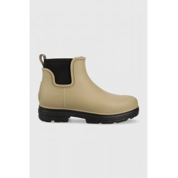 UGG cizme Droplet femei, culoarea bej, 1130831