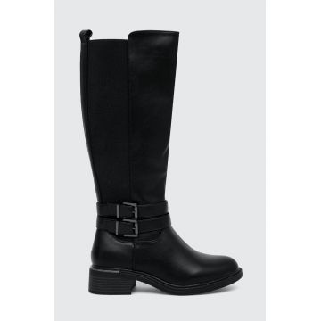 Answear Lab cizme femei, culoarea negru, cu platforma Answear Lab cizme femei, culoarea negru, cu platforma