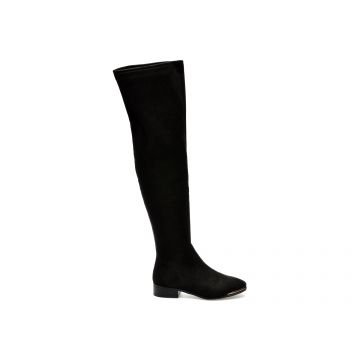 Cizme ALDO negre, SEVAUNNA007, din material textil