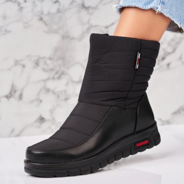 Cizme Dama Imblanite Negre din Fas Elicia