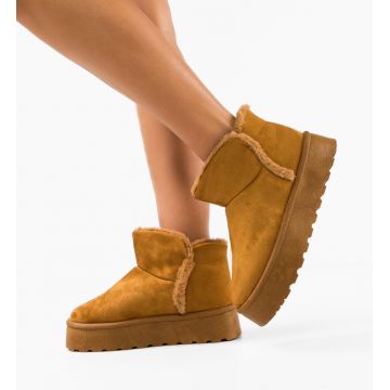 Cizme tip Ug Cleo Camel