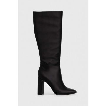 Steve Madden cizme Ambrose femei, culoarea negru, cu toc drept, SM11002642