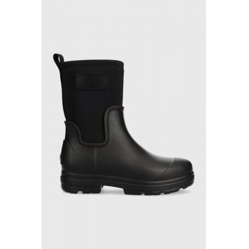 UGG cizme Droplet Mid femei, culoarea negru, 1143813
