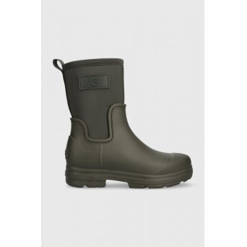 UGG cizme Droplet Mid femei, culoarea verde, 1143813