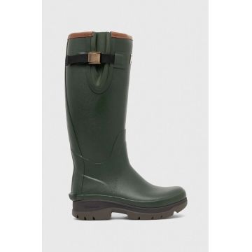 Barbour cizme Womens Tempest femei, culoarea verde, LRF0063OL51