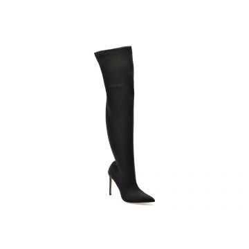 Cizme ALDO negre, ACASSIA001, din material textil