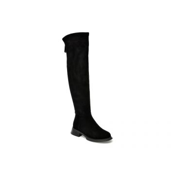 Cizme GRYXX negre, T731S, din piele intoarsa