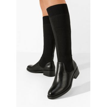 Cizme tip soseta Kivala negre
