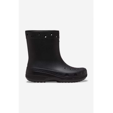 Crocs cizme Classic Rain Boot culoarea negru 208363.BLACK-BLACK