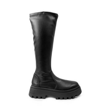Altercore cizme Tavon femei, culoarea negru, cu platforma, Tavon