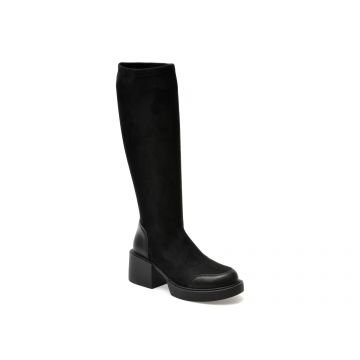 Cizme GRYXX negre, 57261T5, din material textil