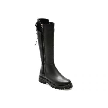 Cizme GRYXX negre, K330107, din piele naturala