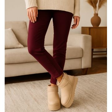 Cizme tip Ug Dora Bej