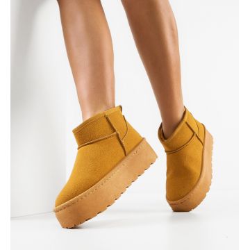 Cizme tip UG Kalyne Camel