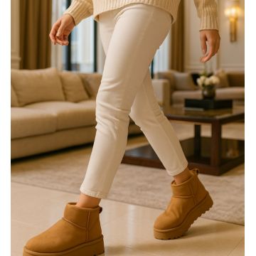 Cizme tip Ug Sethio Camel