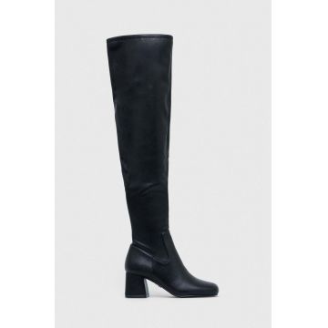 Steve Madden cizme Capacity femei, culoarea negru, cu toc drept, SM11002695