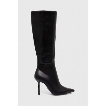 Steve Madden cizme In Stereo femei, culoarea negru, cu toc cui, SM11002767