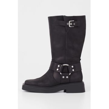 Cizme harness medii de piele