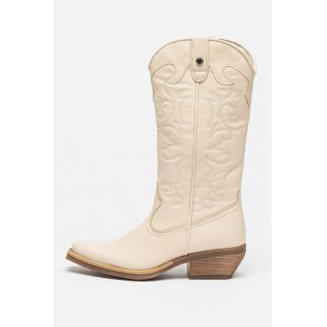 Cizme cowboy de piele