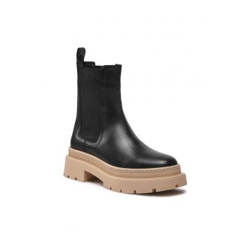 Cizme Chelsea dama - Piele naturala - Negru Cizme Chelsea dama - Piele naturala - Negru