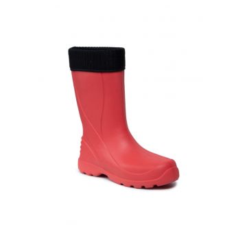 Cizme de cauciuc dama -  30939 - Rosu - Cauciuc