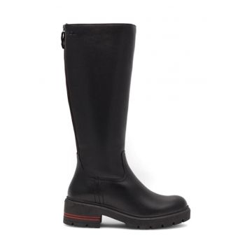 Cizme dama -  590559 - Piele naturala - Negru -
