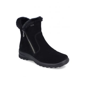 Cizme dama -  Piele - Negru - L7162-00