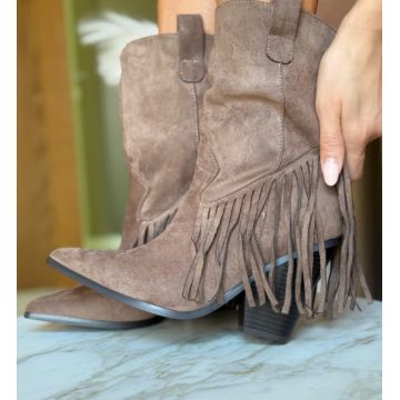 Botine dama Theri Khaki