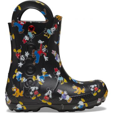 Cizme Crocs Toddler Mickey & Friends Handle It Boot Multicolor - Multi Cizme Crocs Toddler Mickey & Friends Handle It Boot Multicolor - Multi