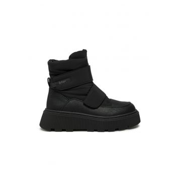 Cizme dama -  22730 - Piele ecologica - Negru
