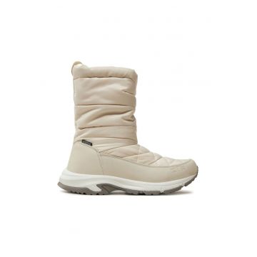 Cizme dama -  28527 - Piele ecologica - Ecru