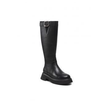 Cizme dama -  301324034 - Piele naturala - Negru
