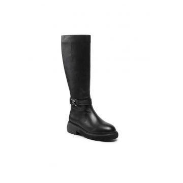 Cizme dama -  301324072 - Piele naturala - Negru