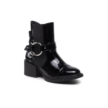Cizme dama -  301517955 - Piele naturala - Negru